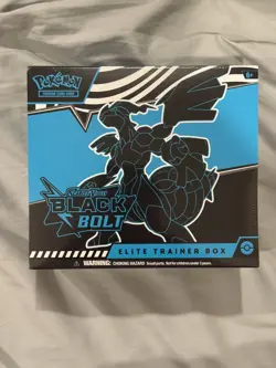 Pokemon TCG: Scarlet & Violet Black Bolt Elite Trainer Box ETB - Factory Sealed - Image 1