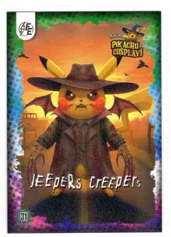 Jeepers Creepers (Pikachu) #31 - Galaxy Holo - Electric Pikachu Cosplay- Pokemon - Image 1