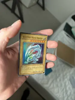 Yu-Gi-Oh! Blue-Eyes White Dragon SDK-001 1st Edition FRESH PULLED MINT - Image 5