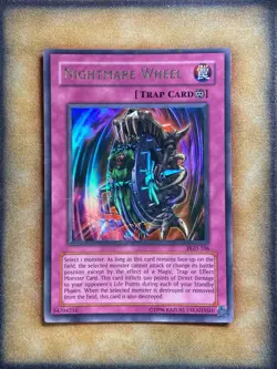Yugioh Nightmare Wheel PGD-106 Ultra Rare LP - Image 1