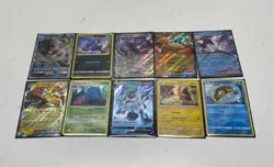 Mixed Rare Pokemon Holographic Trading Card Singles (Set Of 10) - Image 1