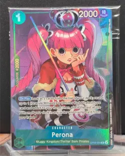 Perona (Illustration Box Vol.4) OP09-034 One Piece Promotion Cards Foil (sealed) - Image 1