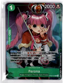 One Piece Perona (Illustration Box Vol.4) R One Piece Promotion Cards OP09-034 N - Image 1