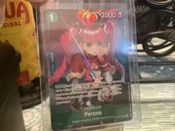 Perona (Illustration Box Vol.4) OP09-034 One Piece Promotion Cards Foil - Image 1