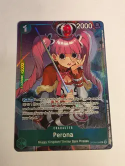 Perona (Illustration Box Vol.4) OP09-034 One Piece Promotion Cards Foil NM - Image 2