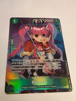 Perona (Illustration Box Vol.4) OP09-034 One Piece Promotion Cards Foil NM - Image 3