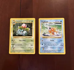 Vintage Pokemon Shadowless Base Set Card Lot - WOTC - Image 5