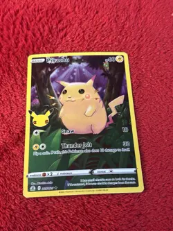 Pikachu 005/025 Celebrations Holo 25th Anniversary Pokemon Card Lp - Image 1
