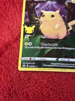 Pikachu 005/025 Celebrations Holo 25th Anniversary Pokemon Card Lp - Image 3