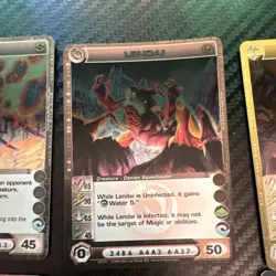 Chaotic TCG 15 RARE Creature Card Lot Glost Bierk Lendai Uboraan Blazier 2008 - Image 4