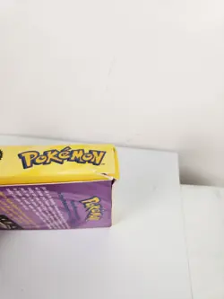 Pokemon TCG Base Zap! Theme Deck Box 1999 EMPTY BOX ONLY (No Cards) - Image 5