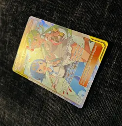 Mallow & Lana Cosmic Eclipse Full Art Ultra Rare Card 231/236 Pokemon TCG Mint - Image 3