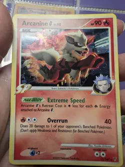 Pokemon TGC 2009 Supreme Victors Arcanine 15/147 Holo Rare Card in Near Mint - Image 1