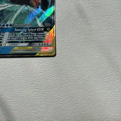 Pokemon TCG Magikarp & Wailord GX Tag Team Black Star Promo Card SM166 - Image 2