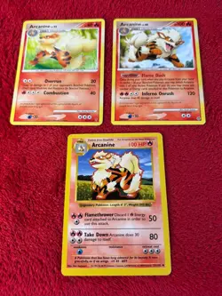 3 Card Arcanine Pokemon Card Lot-shadowless Etc 3 Cards ! - Image 5