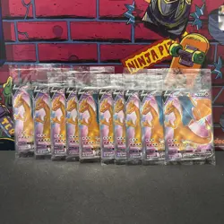 Charizard v SWSH050 Sword & Shield Promo Card Sealed New Lot Of 10 NM - Image 1
