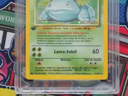 PSA 8 Venusaur Florizarre 15/102 1st Edition | Pokemon Base Set Holo Card French - Image 3