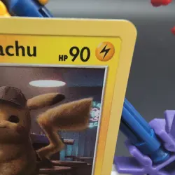 Pokemon TCG Detective Pikachu SM Movie Promos SM190 Black Star Promo Holo Card 2 - Image 3