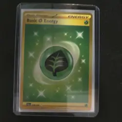 Basic Grass Energy 278/193 - Paldea Evolved Secret Rare Pokemon Card - Mint+ TCG - Image 1