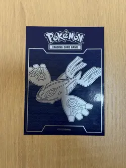 2015 XY Primal Clash Kyogre ETB Individual Card Sleeve Pokemon Original - Image 1