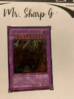 SCHICKSALSENDDRACHE - LODT-DE042 DEUTSCH Yu-Gi-Oh! CARD ULTIMATE RARE HOLO* - Image 2