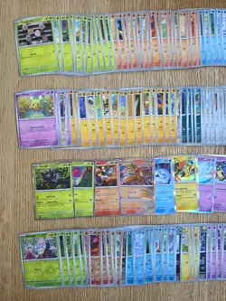 219x Surging Sparks Pokemon TCG Bundle pokemon cards with Tin *NO DUPES* - Image 3