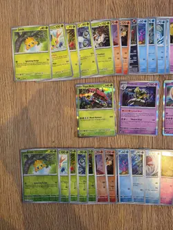 104x Shrouded Fable Pokemon TCG Bundle pokemon cards with 2 Tins *NO DUPES* - Image 3
