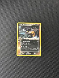 Pokemon Card EX Team Rocket Returns Dark Marowak 7/109 Rare NM! - Image 3