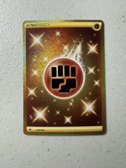 Fighting Energy (Secret) NM 233/198 SWSH06: Chilling Reign Pokemon Card - Image 1
