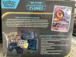 Pokemon TCG Trading Card Game Phantasmal Flames Center PC ETB Elite Trainer Box - Image 5