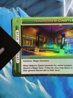 Chaotic Najarin’s Castle #189 Super Rare Location Alliances Unraveled MP/HP - Image 3