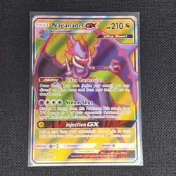 Naganadel GX - 230/236 - Ultra Rare - Unified Minds - Pokemon Card - NM/M - Image 1