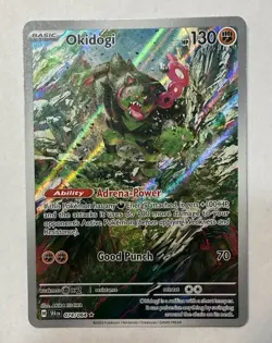 Okidogi 074/064 Illustration Rare Shrouded Fable Pokemon Card - Image 1