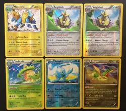6 X Pokemon Cards XY Primal Clash REVERSE HOLO RARE Aegislash Manaphy Manectric - Image 1