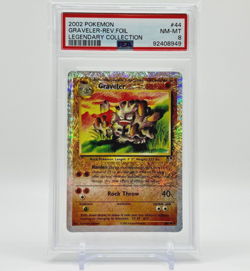 PSA 8 - Graveler 44/110 Reverse Holo - Legendary Collection Pokemon Card NM MINT - Image 2