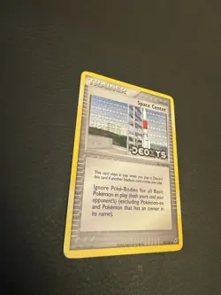 Space Center Reverse Holo Stamped EX Deoxys 91/107 Pokemon Card Trainer - Image 3