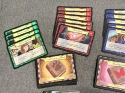 Harry Potter TCG Lot 230 Cards 2001 WOTC Invisibility Cloak Obliviate Foil Rare - Image 2