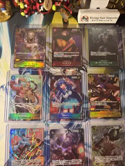 One piece - Japanese Mixed set 15 Card Alt Art Lot - US Seller - Luffy Sabo + - Image 2