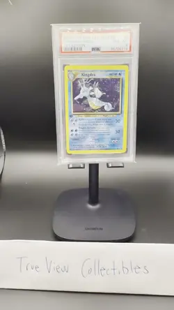 PSA 8 2000 Pokemon Neo Genesis Kingdra 1st Edition Holo Card with a Swirl! - Image 2