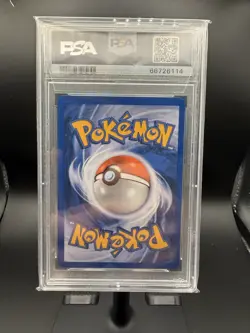 PSA 8 2000 Pokemon Neo Genesis Kingdra 1st Edition Holo Card with a Swirl! - Image 4