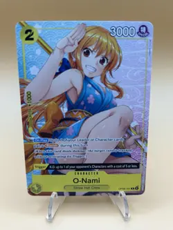 O-Nami (OP06-101) (Welcome Pack Vol. 2) One Piece Promotional Cards (OP-PR) - Image 1