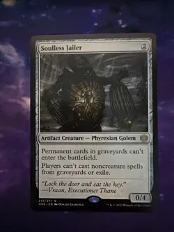MTG Magic the Gathering Soulless Jailer (241/271) Phyrexia All Will Be One - Image 1