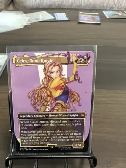 Celes, Rune Knight (Borderless) Commander: Final Fantasy Regular 0201 - Image 1