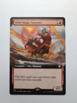Wild-Magic Sorcerer (Extended Art) Adventures in the Forgotten Realm Regular 305 - Image 1