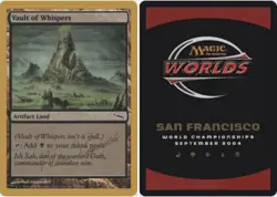 Vault of Whispers - Aeo Paquette - 2004 ~ Moderately Played World Championship Z - Image 1