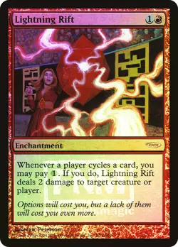 MTG FOIL Lightning Rift (FNM) - Promo #005 - Image 1