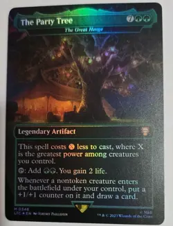 The Party Tree - The Great Henge The Lord of the Rings: Foil MTG NM - Image 1