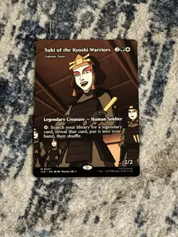 Suki of the Kyoshi Warriors (Borderless) MTG Avatar (TLE) 0047 Foil Magic - Image 1