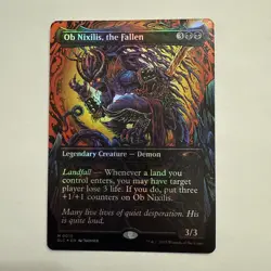 Ob Nixilis, the Fallen FOIL 15 Secret Lair Countdown Kit SLC MTG Mythic Unplayed - Image 1