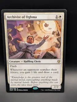 MTG - Archivist of Oghma - Creature - CLB #4 - Rare - NM - Image 1